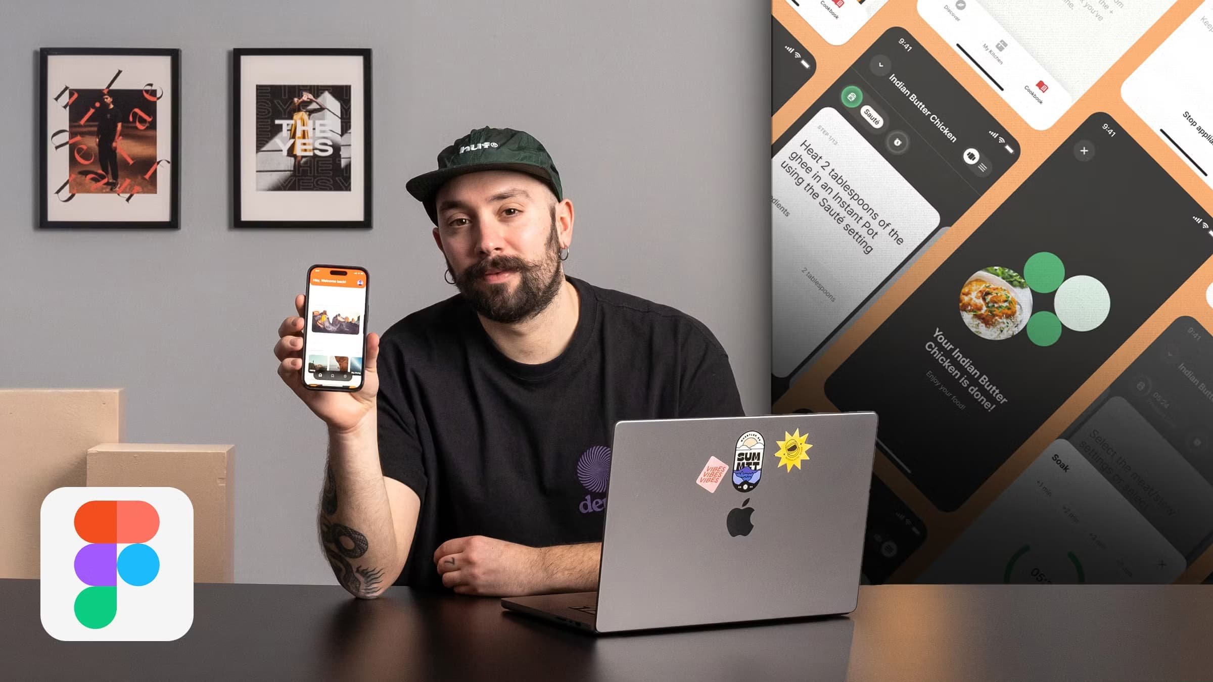 Online portfolio design: Creating Figma websites